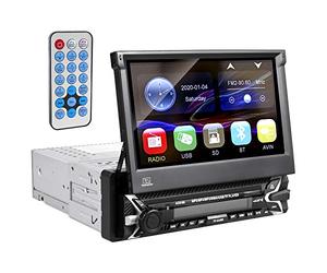 Audiocore AC9100 Radio Multimedia para Coche LCD Pantalla táctil de 7 "1080P MP5 AVI DivX Bluetooth Manos Libres RDS Radio Digital Control Remoto 1 DIN