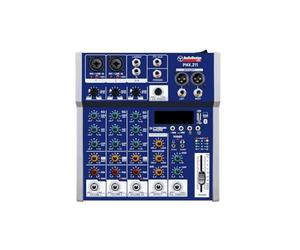 Audiodesign Pro Mezclador de audio profesional, consola con 4 canales, Bluetooth, 24 efectos DSP y entrada óptica Toslink