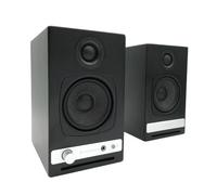 Audioengine HD3 60W Enceintes de Bureau alimentées Sans Fil | DAC 24 bits USB et amplificateur analogique intégrés | aptX HD Bluetooth, entrées USB, RCA et 3, 5 mm | Cbles Inclus (Blanc)