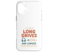 Audiolibros Audífonos para Escuchar Historias de Audio Carcasa para iPhone 16 Plus