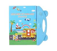 Audiolibros interactivos, libro parlante para aprender inglés para niños - Libro de aprendizaje electrónico audio audio - Libro de ejercicios de fonética para los primeros lectores de jardín de