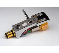 AudioOrigin Espejo Cromo Revestimiento Carcasa, Soporte con at Pastilla, Aguja para Vestax BDT 2500, BDT 2000, Controlador One, PDT 4000, MT de 4000