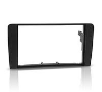 Audioproject A135 - Marco Radio de Coche Universal Doble DIN Negro Compatible con: Audi A3 8P 8PA 2-DIN Bj. 2003-2012 Symphonie Chorus RNS-E