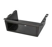 Audioproject A269 - Carcasa para radio de coche, 1 DIN universal, marco de montaje para coche, camión, barco, caravana, color negro