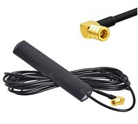Audioproject A349 - Antena Universal para Parabrisas Dab con Conector SMB + Amplificador de señal - Compatible con Ford Focus Citroen C3 BMW Toyota Seat Hyundai Cooper