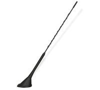 Audioproject A353 - Antena Coche 40 cm de Goma 16V Am FM - Compatible para Ford Focus Citroen C3 BMW Toyota Seat Hyundai Cooper Antena Universal para Coche Corta Accesorios Antena Radio