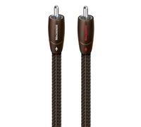 AudioQuest 0.5m Mackenzie RCA cable de audio 0,5 m Negro - Cables de audio (RCA, RCA, 0,5 m, Negro)