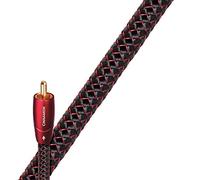 AudioQuest 0.75m Coax Cinnamon - Cable coaxial (0,75 m, Male Connector/Male Connector, Oro, Negro, 75 Ω, 1 Pieza(s))