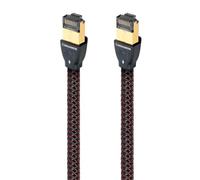 AudioQuest 0.75m RJ/E Cinnamon - Cable de Red (0,75 m, Cat7, RJ-45, RJ-45, Negro)