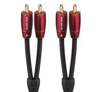 AudioQuest 5m Golden Gate RCA cable de audio 2 x RCA Negro - Cables de audio (2 x RCA, 2 x RCA, Cobre, 5 m, Negro)