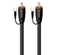 AudioQuest 8m Black Lab RCA cable de audio Negro - Cables de audio (RCA, RCA, Cobre, 8 m, Negro)