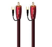 AudioQuest 8m Irish Red RCA cable de audio Negro - Cables de audio (RCA, RCA, 8 m, Negro)