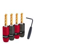 AudioQuest Banana SureGrip-300 BFA Gold 4-er Pack