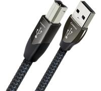 Audioquest Cable USB A a B de carbono de 1,5 m - Cable USB, USB-A a USB-B, USB 2.0 - Cable USB