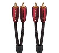 AudioQuest 0.6m Golden Gate RCA cable de audio 0,6 m 2 x RCA Negro - Cables de audio (2 x RCA, 2 x RCA, Cobre, 0,6 m, Negro)