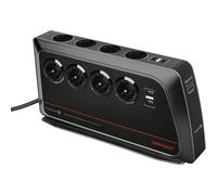 Audioquest PowerQuest 3 - Regleta, barra de enchufes o protector contra sobretensiones, Protección contra sobretensiones