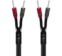 Audioquest Rocket 11 (2 x 2,5m) SureGrip 300 banana plata - Cable de altavoz o parlante, ensamblado, 2,08 mm², Banane