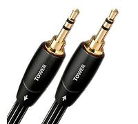AudioQuest 1.5m Tower 3.5mm cable de audio 1,5 m 3,5mm Negro - Cables de audio (3,5mm, 3,5mm, Cobre, 1,5 m, Negro)