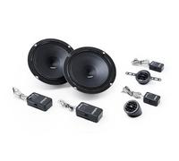 Audison AK 6.5 C2.1 kit de altavoces de 2 vías separadas 165 mm | 6,5 pulgadas, 100 W RMS, 300 W de pico, impedancia 2 ohmios, 95 dB, crossover incluido, 45-20000 Hz, tweeter 26 mm