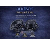 Audison AP 2 MV altavoces de banda ancha SET WIDE altavoces de medios 5 cm - ...