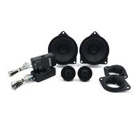 Audison APBMW K4M Kit de 2 vías 100 mm, 100 W | tweeter 29 mm, filtro incluido, 4 pulgadas, 50 W RMS, 4 Ohm, 88 dB