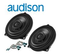AUDISON APBMW X4M 10cm Altavoz Coaxial 2 Vías para BMW Mini Cabrio R57 Frontal