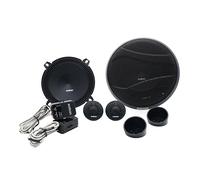 Audison APK 130 Kit de Altavoces de 2 Vías 130 mm con Woofer Polipropileno, Tweeter Tetolon, Crossover Pasivo, 75 W Continua, 225 W, Impedancia 4 Ohmios, Negro