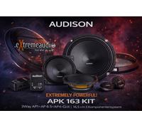 Audison APK 163 KIT 3Way AP1+AP 6.5+AP4+Grill 16.5 cm Sistema de...
