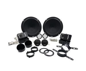 Audison APK 165P - Sistema de 2 vías con woofer Ap 6.5P de 165 mm, Tweeter Ap 1P de 25 mm y Crossover pasivo, reproducción dinámica, 345 W Pico