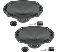 Audison APK 690 - Sistema de Altavoces de 2 vías de 6x9 con woofer, Tweeter y Crossover pasivo de Alta Gama, 300 W Pico