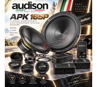 Audison APK165P KIT 2Way AP 6.5P+AP 1P+XOVER 2 vías 16,5 cm sistema de...