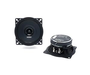 Audison APX 4 par de Altavoces coaxiales de 2 vías 100 mm, 120 W | tweeter 24 mm, 4 pulgadas, 40 W RMS, 4 Ohm, 91 dB, 80-23000 Hz, profundidad 41 mm