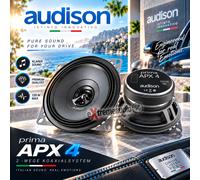 Audison APX 4 SET 10 cm (4") Juego de altavoces coaxiales bidireccionales 120...