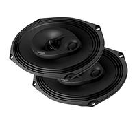 Audison APX 690 par de Altavoces coaxiales de 3 vías 6x9, 300 W | tweeter 40 mm, 100 W RMS, 4 Ohm, 96 dB, 40-23000 Hz, profundidad 81 mm