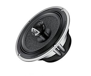Audison AV 6.5 Par de woofers 165 mm 6,5 Pulgadas 200 W de Pico Serie Voce | 100 W RMS, 4 ohmios, 91 dB, cono de papel con fibras de algodón, bobina de voz CCAW de 30 mm y doble capa, 50-7000 Hz