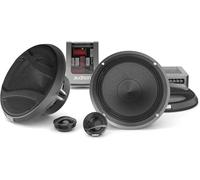 Audison AV K6 Kit de 2 vías 165 mm, 250 W | tweeter 28 mm, filtro incluido, 6,5 pulgadas, 125 W RMS, 4 Ohm, 91 dB, rejillas incluidas