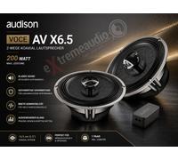 Audison AV X6.5 - SET 2 WAY COAX 165mm Altavoces 16.5 cm (6.5") - 1 par