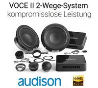 Audison AVK 6 P II 2 vías 16,5 cm (6,5") componentes altavoces conjunto 300...
