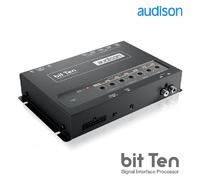 Audison bit Ten Procesador Digital De Audio para Coche con Dsp De 32 bits, Ecualizador 31 Bandas, 5 Canales, Conectividad Aux y RCA, Montaje en Panel o Bastidor