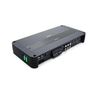 Audison SR 6.600 Amplificador de 6 Canales Clase D, 4x140 W + 2x185 W RMS a 2 Ω, 1120 W Totales, Chasis de Aluminio, ADT Technology, Hi-Res Audio, 314x284x47,4 mm