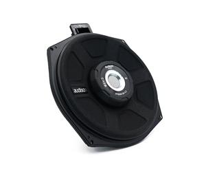Audison Subwoofer Plano APBMW S8-4.2 de 200 mm para BMW/Mini, Instalación bajo Asiento, 4 Ω, 300 W, 150 W Continuo, 40 Hz a 500 Hz, Montaje Empotrado con Control Remoto