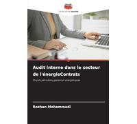 Audit interne dans le secteur de l'énergieContrats: Projets pétroliers, gaziers et énergétiques