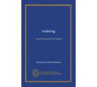 Auditing: a practical manual for auditors