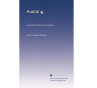 Auditing: a practical manual for auditors