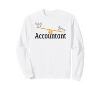 Auditor de CPA My Life Is A Balancing Act Contador Cita Broma Sudadera