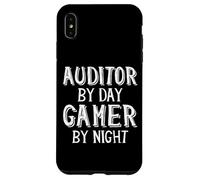 Auditor De Día Jugador De Noche Impuestos Finanzas Empresariales Auditor Carcasa para iPhone XS MAX