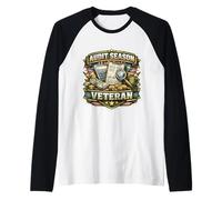 Auditoría Temporada Veterano Divertido Contador de Impuestos Contador Broma Camiseta Manga Raglan