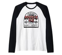 Auditorio Humble Pie Long Beach 1972 Camiseta Manga Raglan
