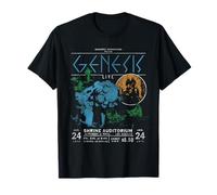 Auditorio Santuario Genesis Live 1975 Los Ángeles 4 Color Camiseta