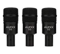 AUDIX Kit de Micrófonos para Batería D2 Trio